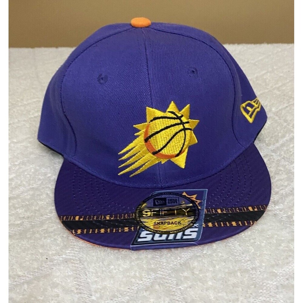 New Era 59Fifty Phoenix Suns Embroidered SnapBack Hat Hardwood Classics OS
